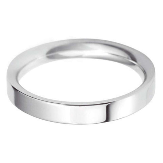 Flat Court 18k WHITE GOLD