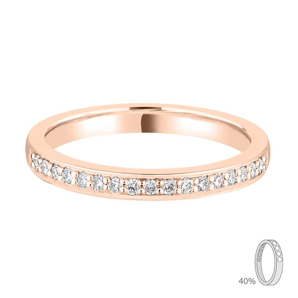 London 2.30mm 40% Diamond Coverage