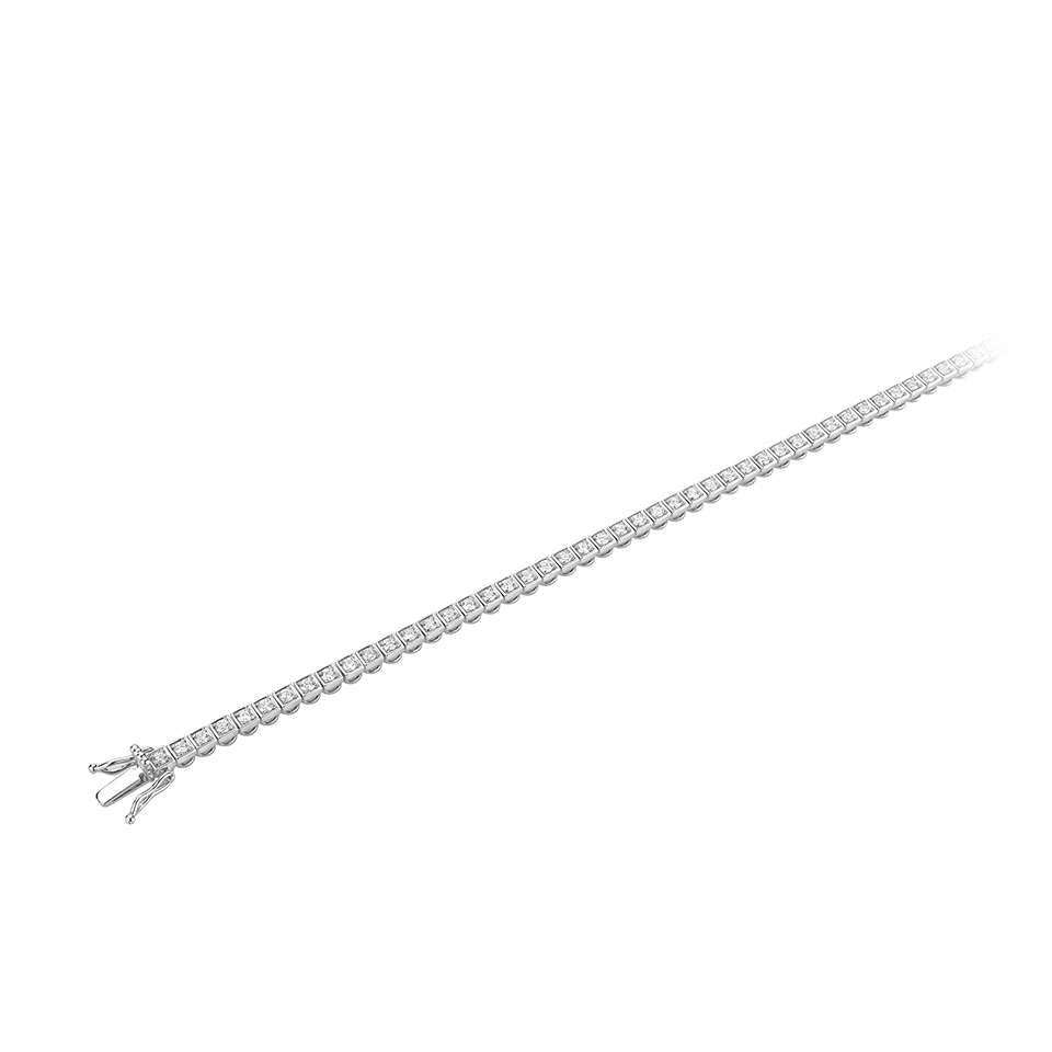 Princess Cut Classic Tennis Bracelet 1.25ct