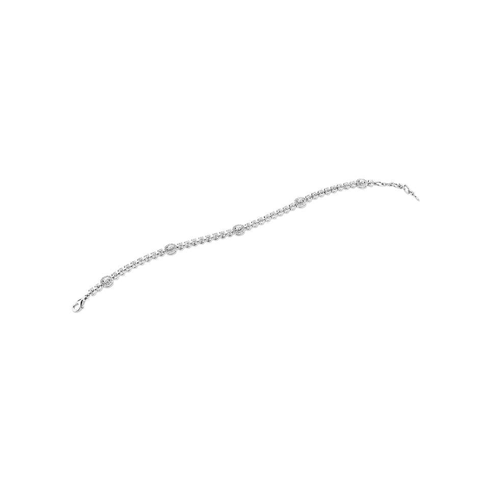 Halo Style Diamond Bracelet