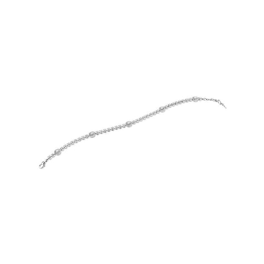 Halo Style Diamond Bracelet