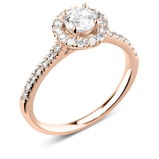 Rebecca in 18k Rose Gold
