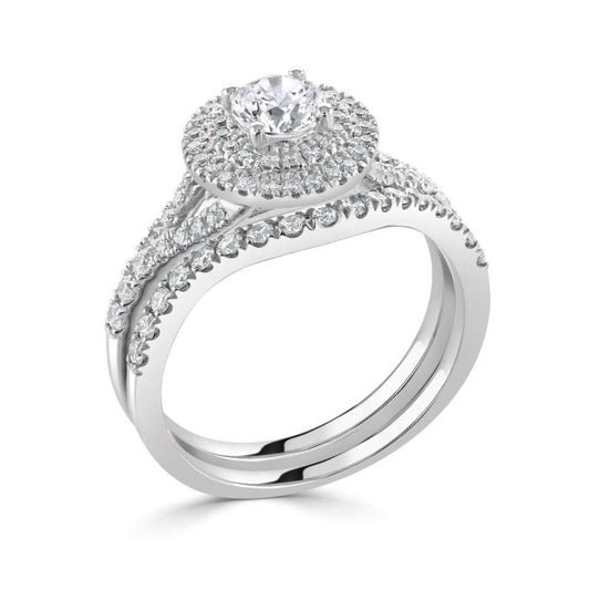 Leah in 18k White Gold