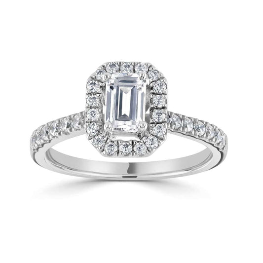 Deborah in 18k White Gold