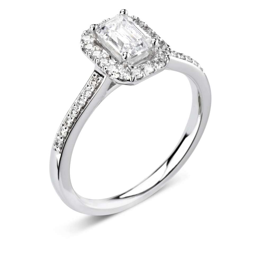 Abigail in 18K White Gold