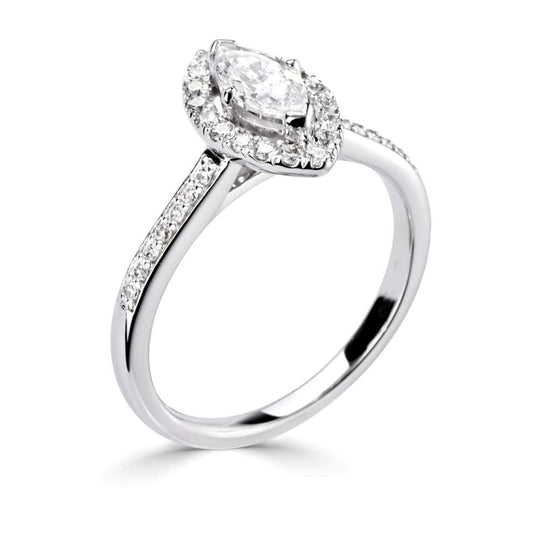Hilda in 18k White Gold