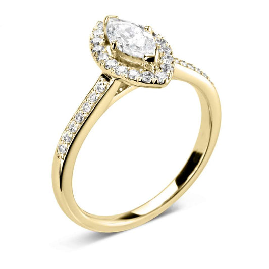 Hilda in 18k Yellow Gold