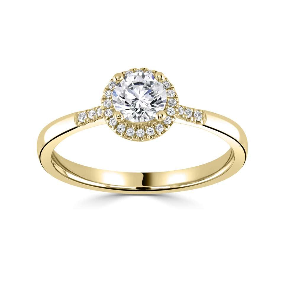 Einat in 18k Yellow gold