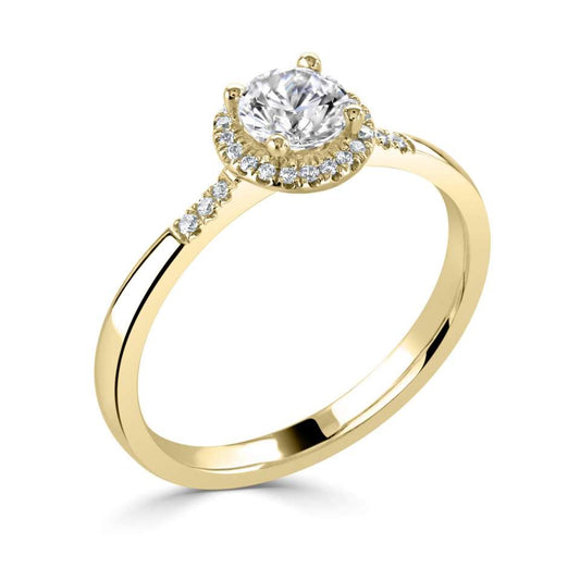 Einat in 18k Yellow gold