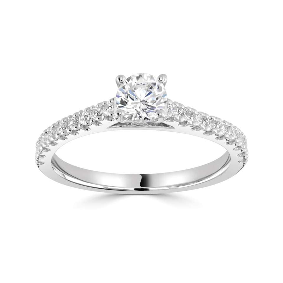 Isabella in 18k White Gold