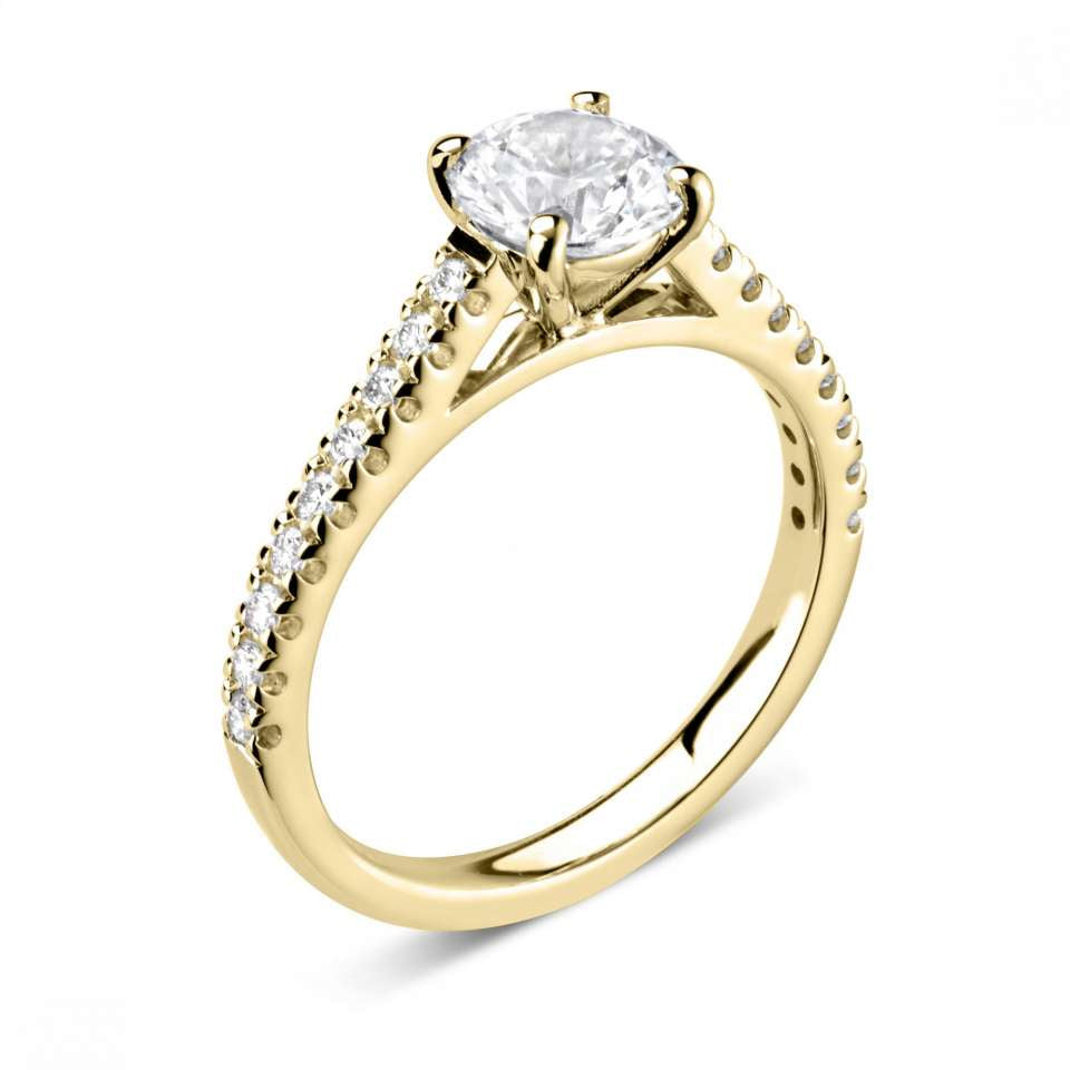 Isabella in 18k Yellow Gold