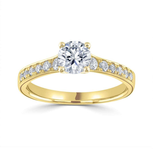 Gia in 18k Yellow Gold