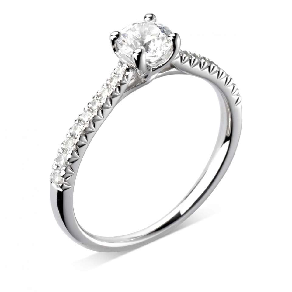 Alessia in 18k White Gold