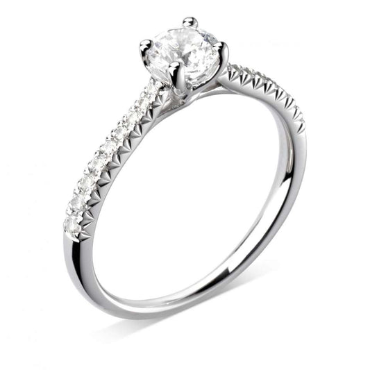 Alessia  in 18k White Gold