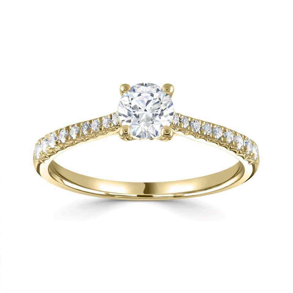 Alessia in 18k Yellow Gold