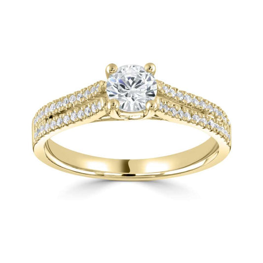 Adelina in 18k Yellow Gold