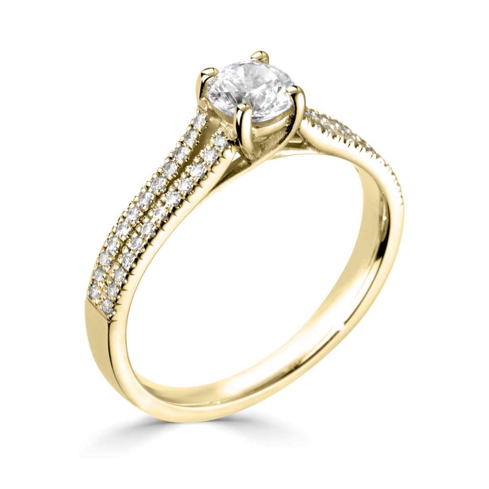 Adelina in 18k Yellow Gold