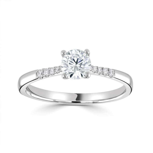 Bella in 18k White Gold
