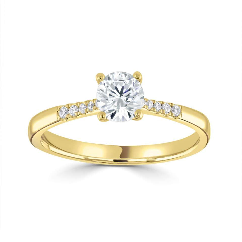 Bella in 18k Yellow Gold