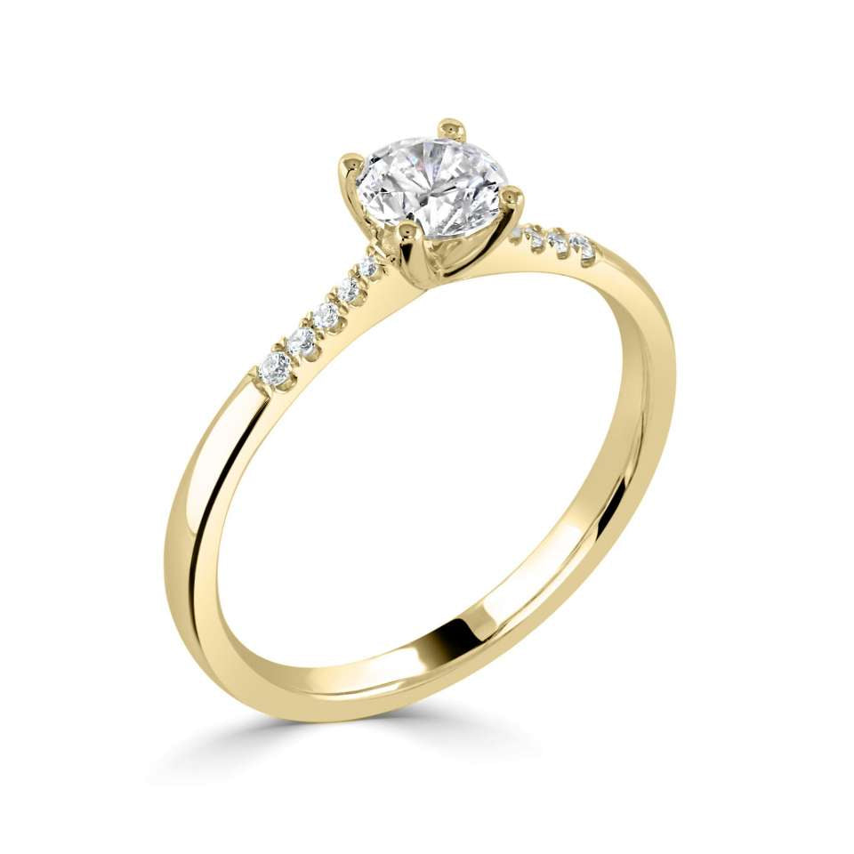 Bella in 18k Yellow Gold