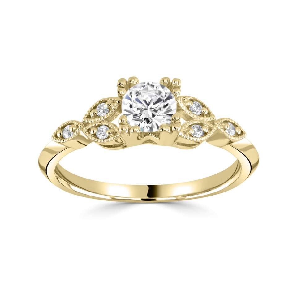 Sophia in 18k Yellow Gold