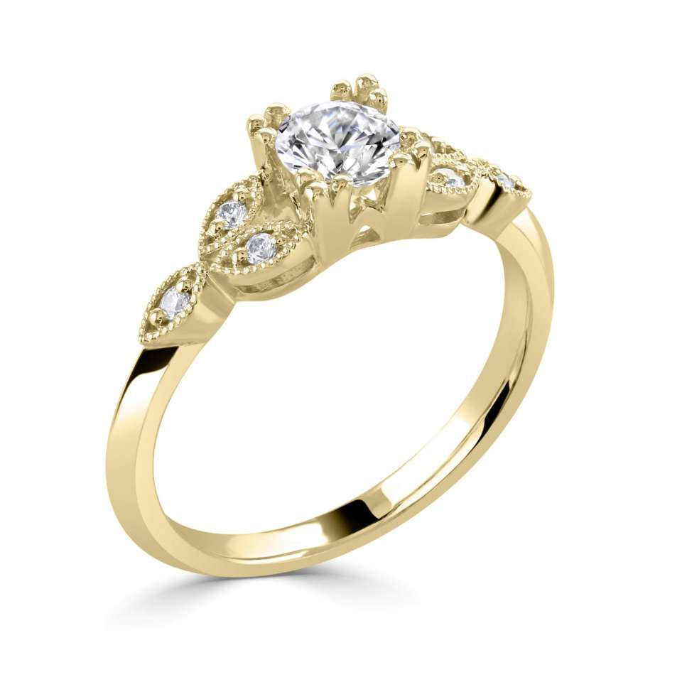Sophia in 18k Yellow Gold