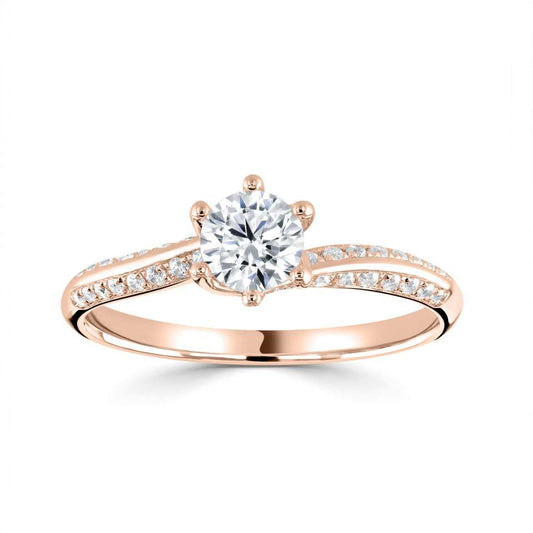 Gianna in 18K Rose Gold