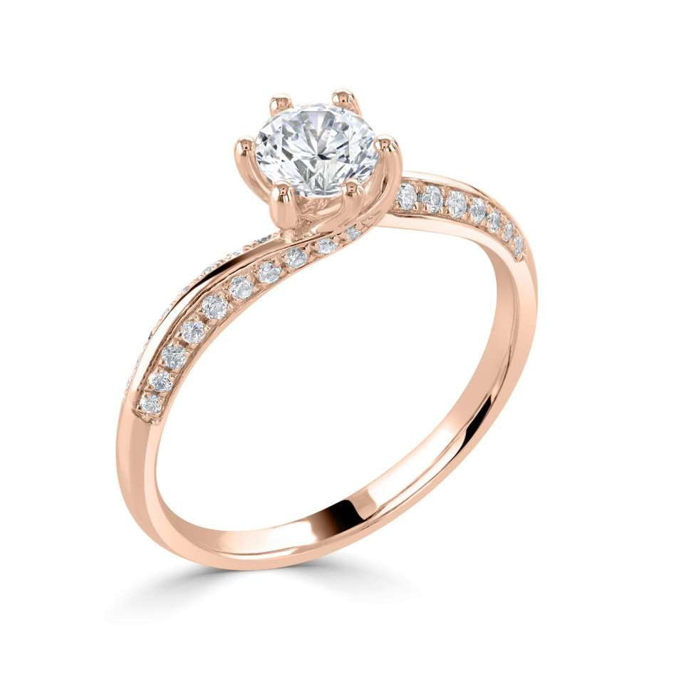 Gianna in 18K Rose Gold