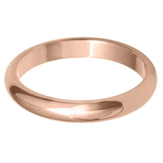 D Shape 18k ROSE GOLD