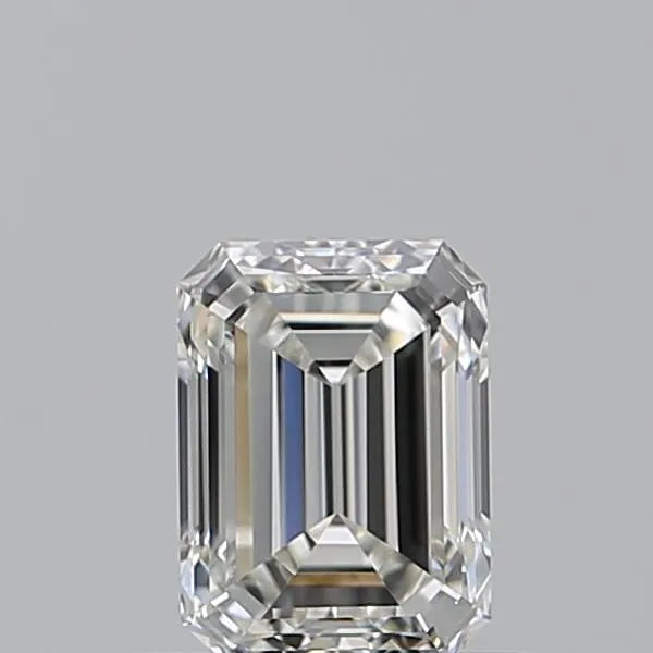 0.70ct Emerald Natural Diamond (Colour G, Clarity VVS2, Cut VG, IGI Certified)