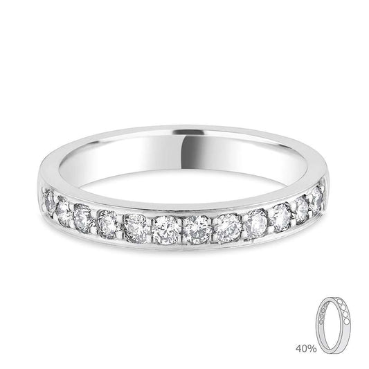 London 3.00mm 40% Diamond Coverage