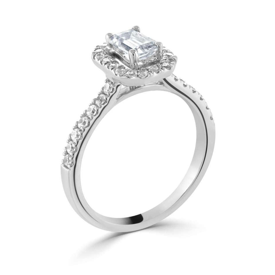 Deborah in 18k White Gold